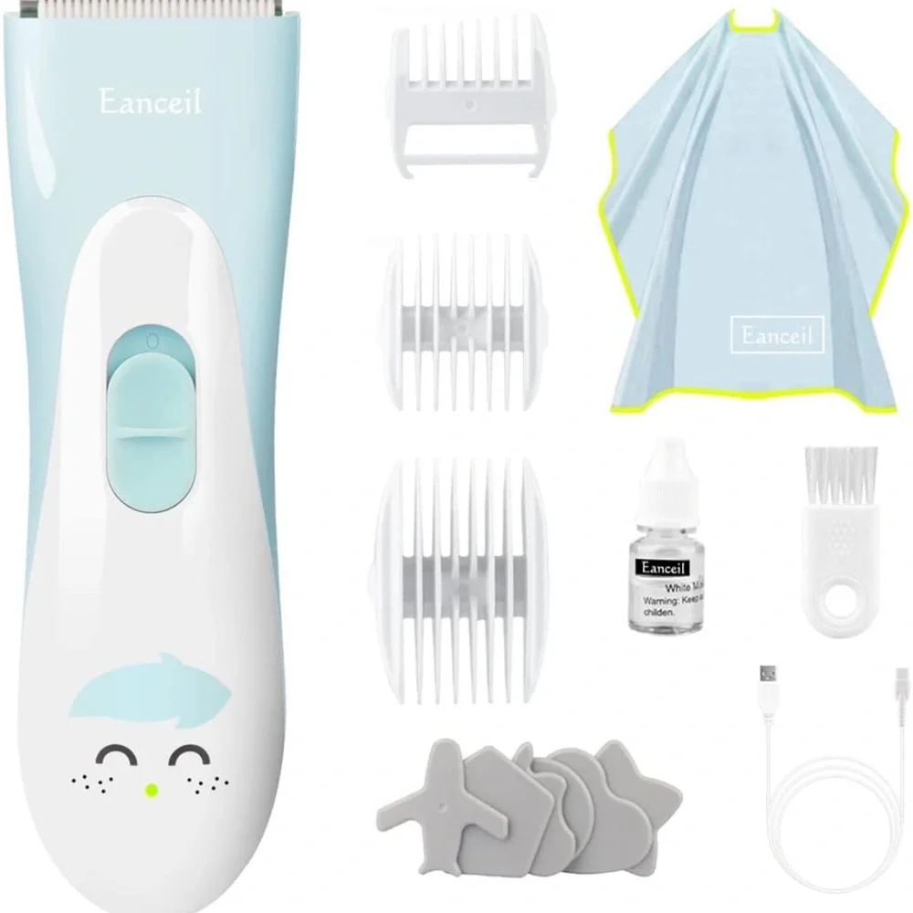 Baby Hair Clipper Set with Accessories